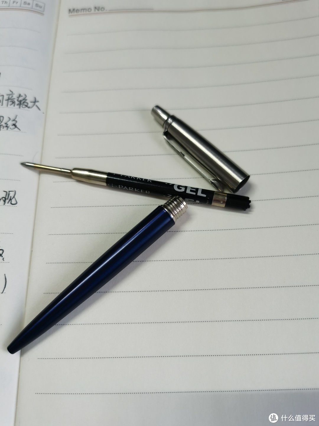 中性笔使用感受（25）--Parker Jotter 蓝