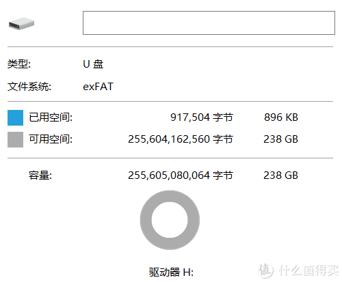 这是朗科TF卡的容量以及文件系统格式