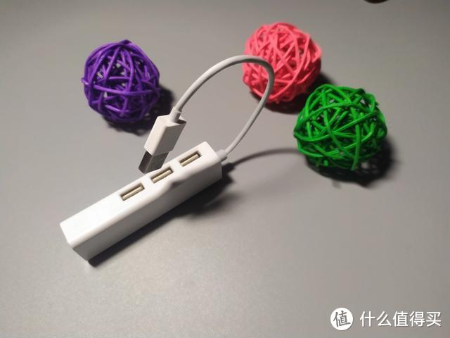 毕亚兹USB转网口带3口USB转换器ZH5：让日常办公变得更随心