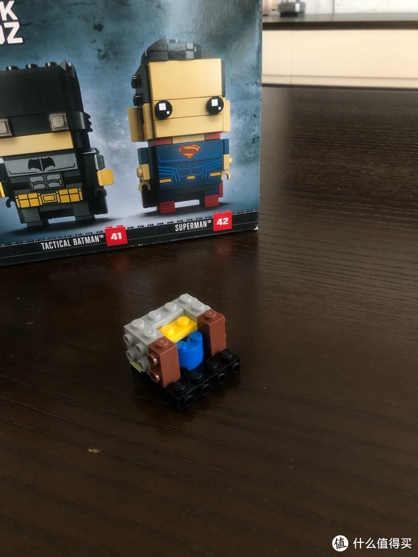 LEGO乐高 BrickHeadz方头仔41610蝙蝠侠和超人战略套装