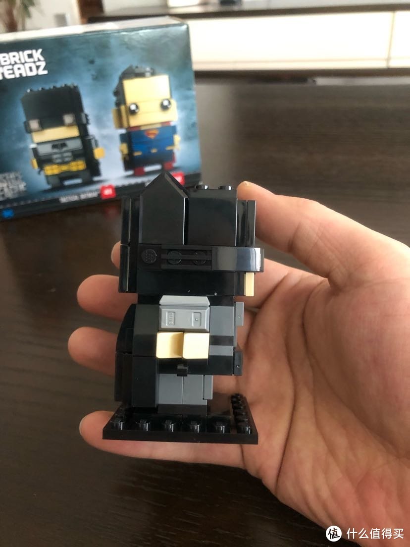 LEGO乐高 BrickHeadz方头仔41610蝙蝠侠和超人战略套装