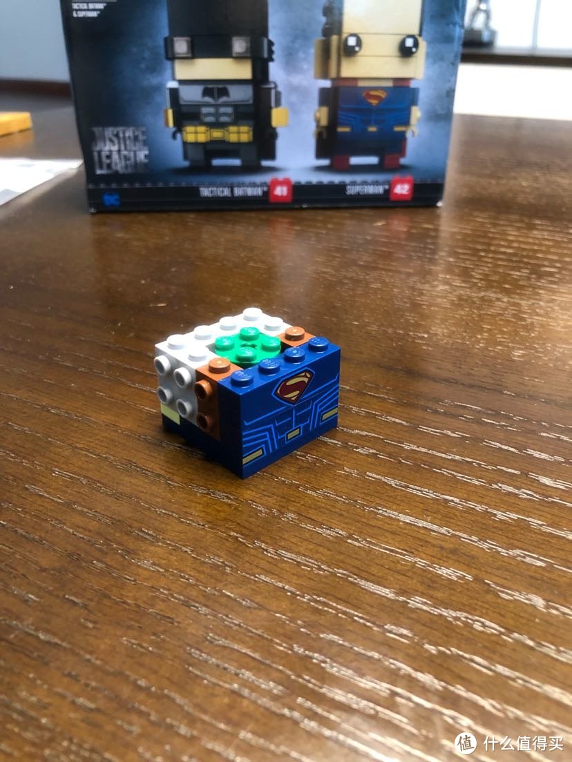 LEGO乐高 BrickHeadz方头仔41610蝙蝠侠和超人战略套装