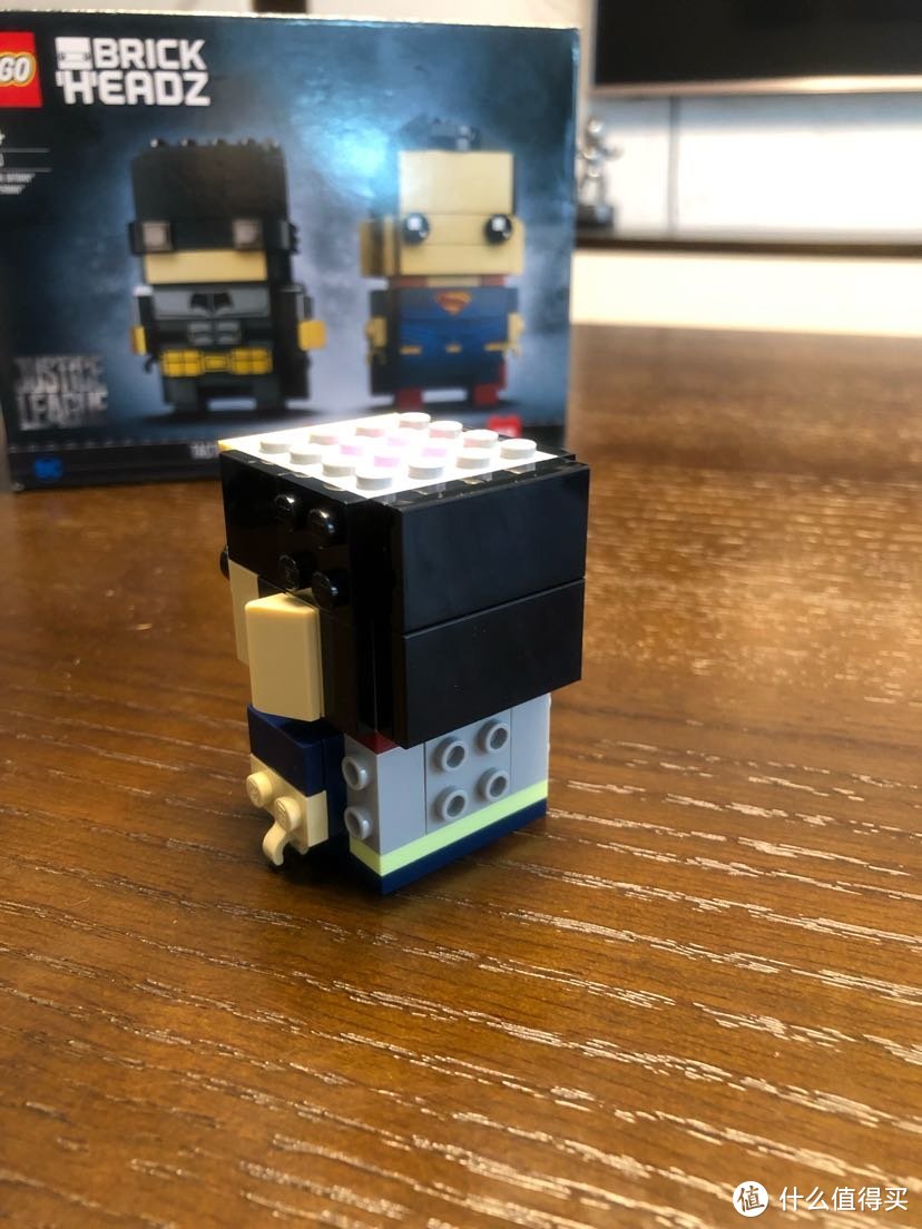 LEGO乐高 BrickHeadz方头仔41610蝙蝠侠和超人战略套装