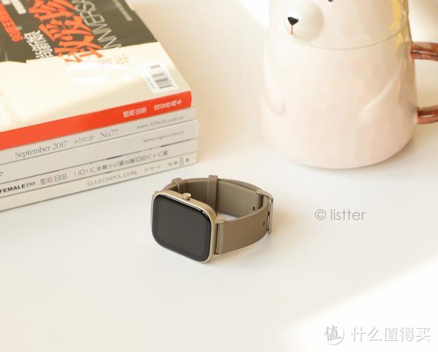 华米Amazfit GTS手表钛金属版图赏，两周续航优雅奢华