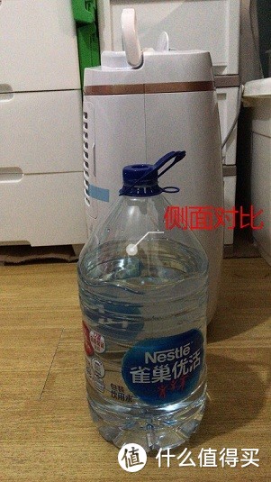 侧面对比，参照物5L