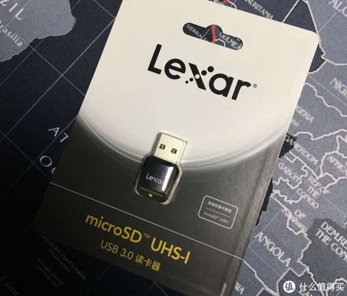 小巧便携的雷克沙(Lexar) USB3.0 TF卡读卡器