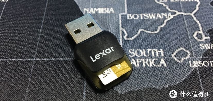 小巧便携的雷克沙（Lexar） USB3.0 TF卡读卡器