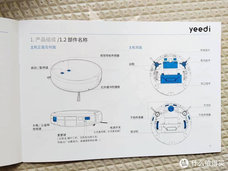 高性价比的选择 - yeedi一点扫拖机器人-视觉导航版K700评测报告