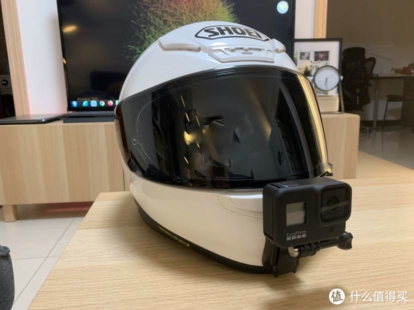 shoei 头盔 下巴安装gopro 教程