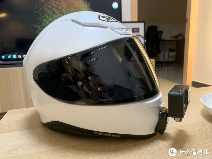 shoei 头盔 下巴安装gopro 教程