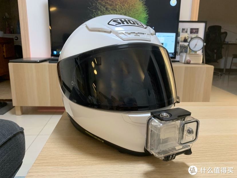 shoei 头盔 下巴安装gopro 教程