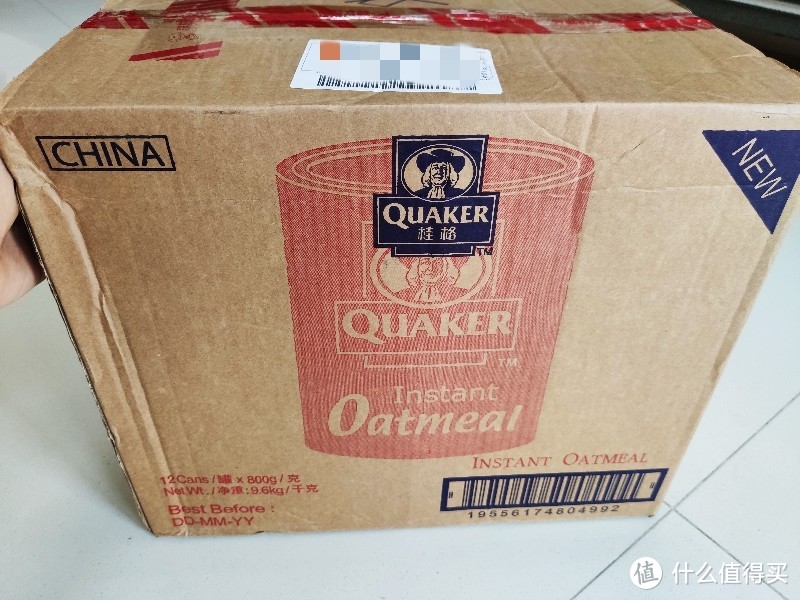 醇香原味澳洲天然燕麦片:QUAKER 桂格 马来西亚进口即食燕麦片开箱