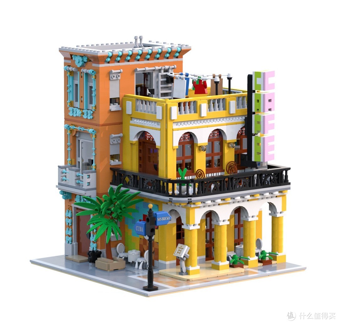 【MOC】BarickAtive Cafe Havana （哈瓦那咖啡馆）