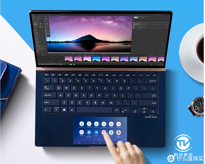 智慧双屏 开放式交互操作 华硕灵耀Deluxe14s笔记本电脑评测