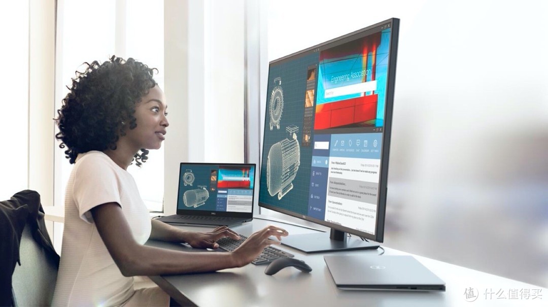 无压力四分屏、USB-C一线通：DELL戴尔发布 UltraSharp U4320Q 43英寸IPS显示器