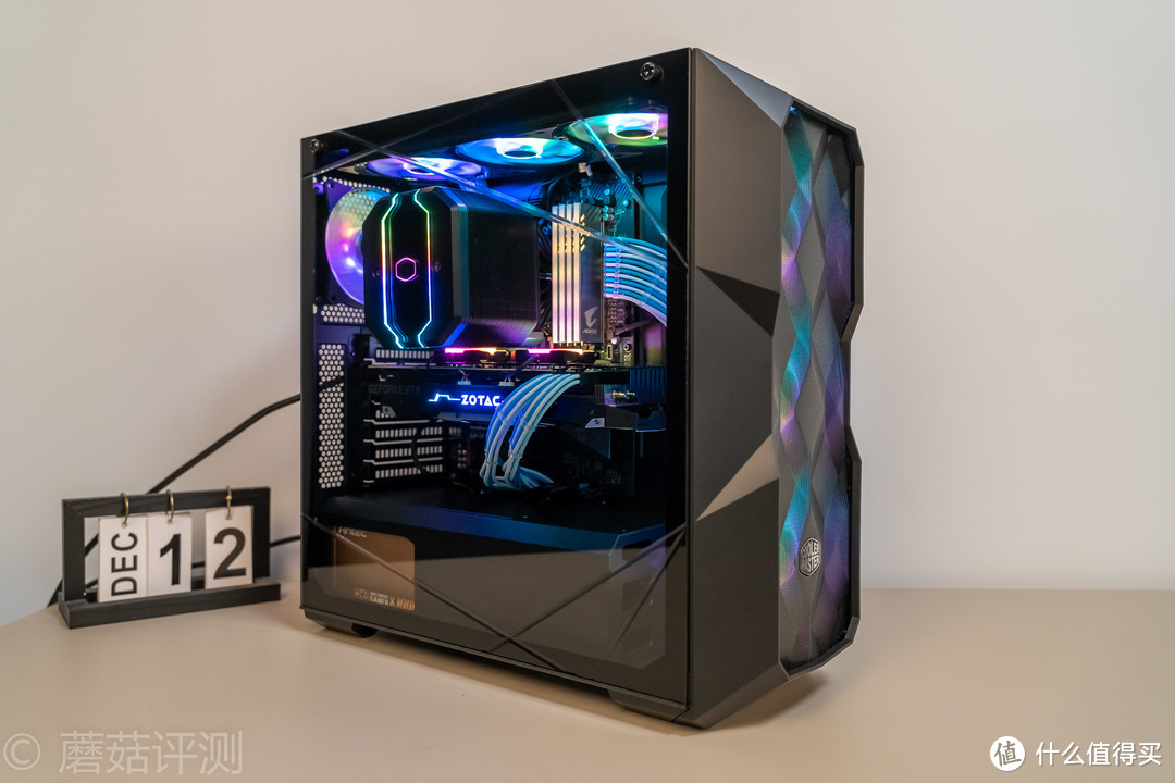 机箱也能做出艺术品的感觉、酷冷至尊（coolermaster）TD500 Mesh RGB机箱 评测