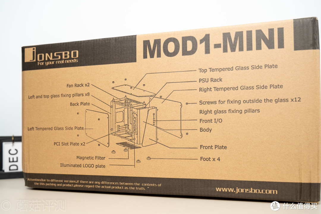 爱她，就给她装一台原谅色主体的电脑！乔思伯MOD1-MINI ITX机箱 评测