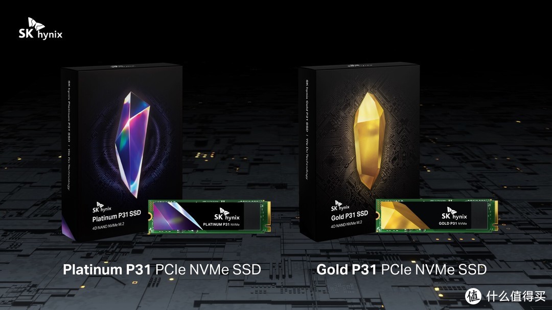 128层4D TLC颗粒：SK海力士发布 Gold P31、Platinum P31 系列固态硬盘