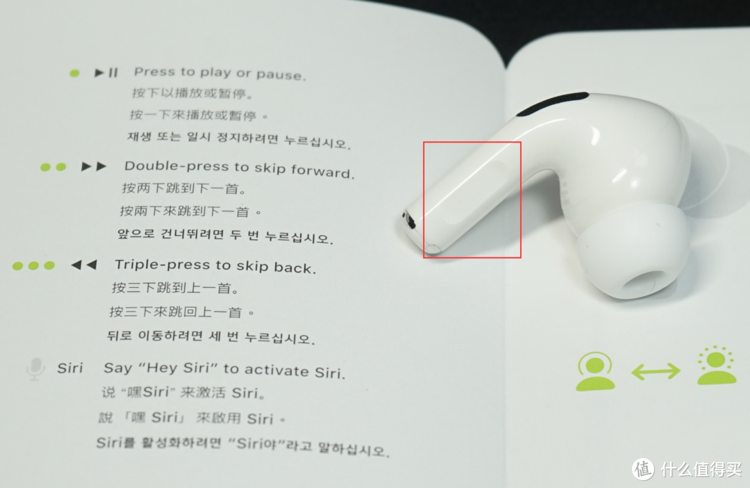 2019年张大妈送的第六套耳机：Apple AirPods Pro主动降噪耳机