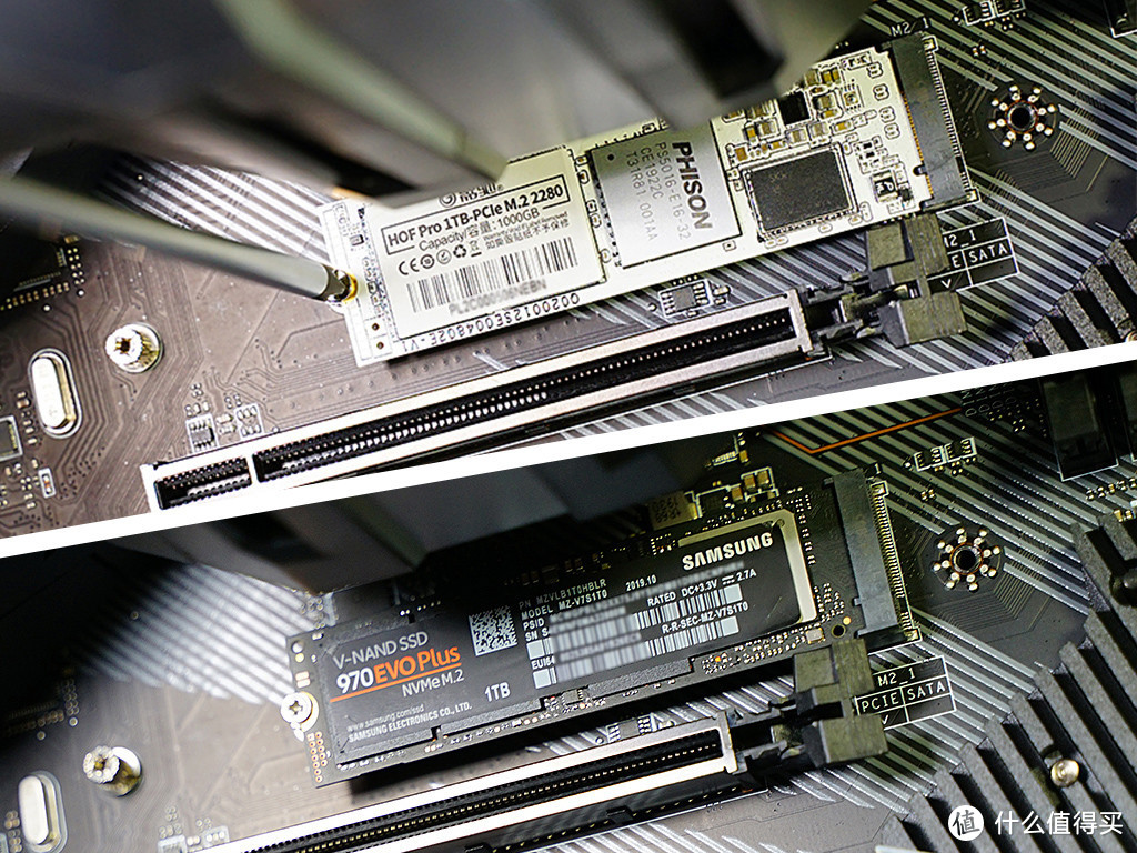 现在体验PCIe 4.0的高速只能靠SSD了！HOF PRO大战970 EVO Plus