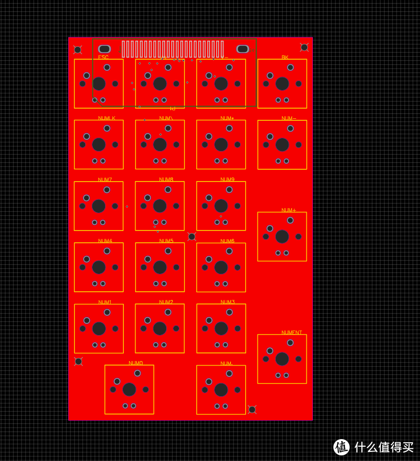 优联 数字机械键盘 制作（中）——立创EDA在线绘制PCB