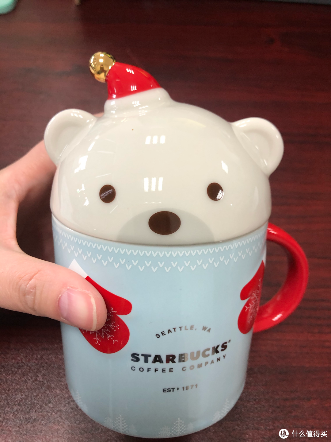 送给自己的新年礼物🎁～星巴克熊熊杯