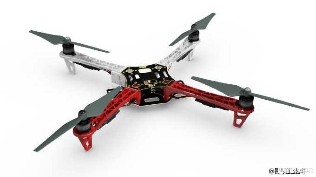 大疆f450,在多轴时代,这是盗版最多的机架结构了