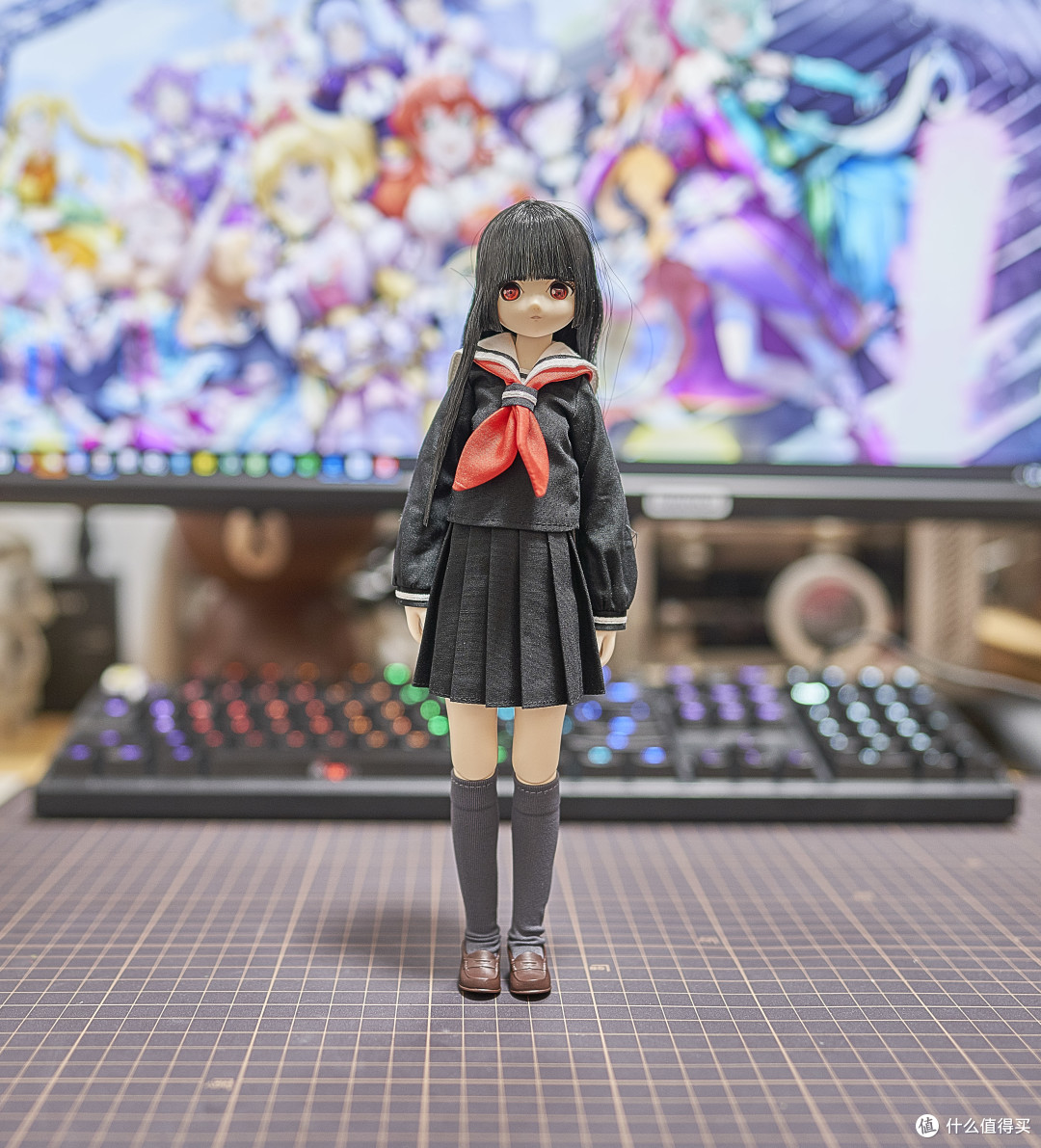 可动手办篇三16azone娃娃地狱少女阎魔爱开箱展示