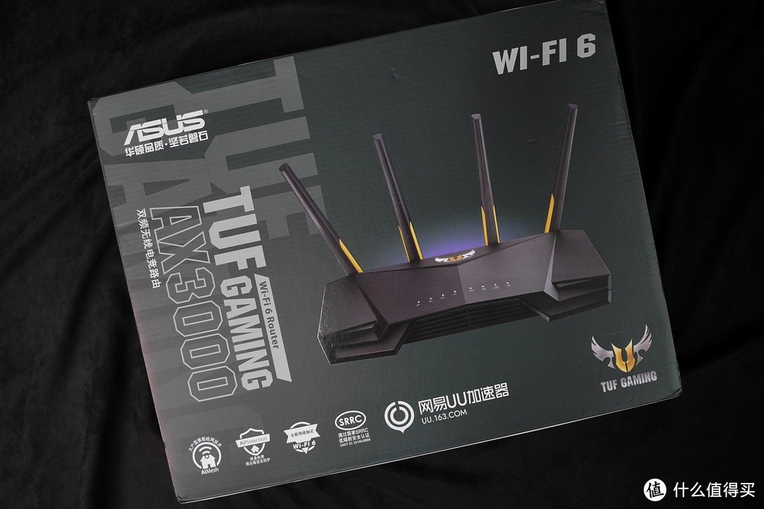 WiFi 6路由器初体验：华硕TUF AX3000开箱和简
