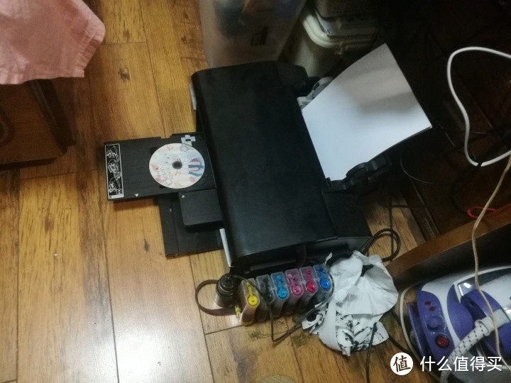 EPSON六色打印机改装连供废墨仓