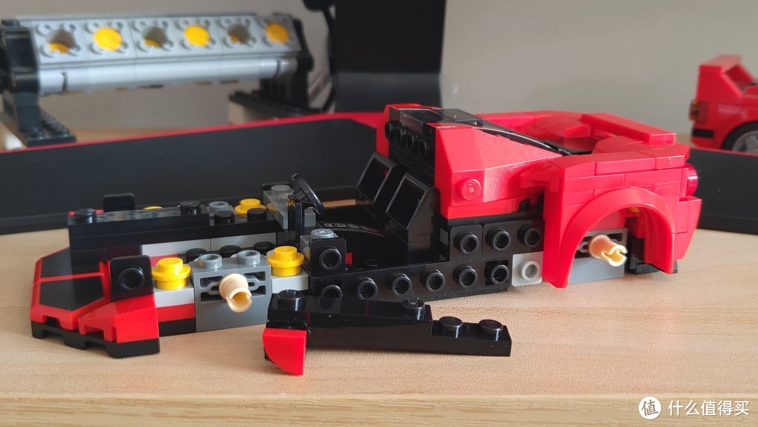 你没有玩过的船新版本！——LEGO 乐高超级赛车系列 76895 法拉利F8 Tributo