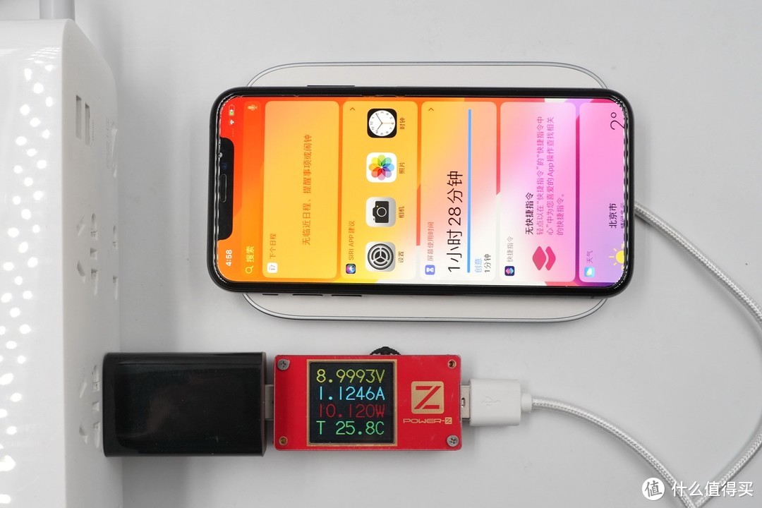 卧式秒变立式无线充，倍思排骨无线充电器开箱评测