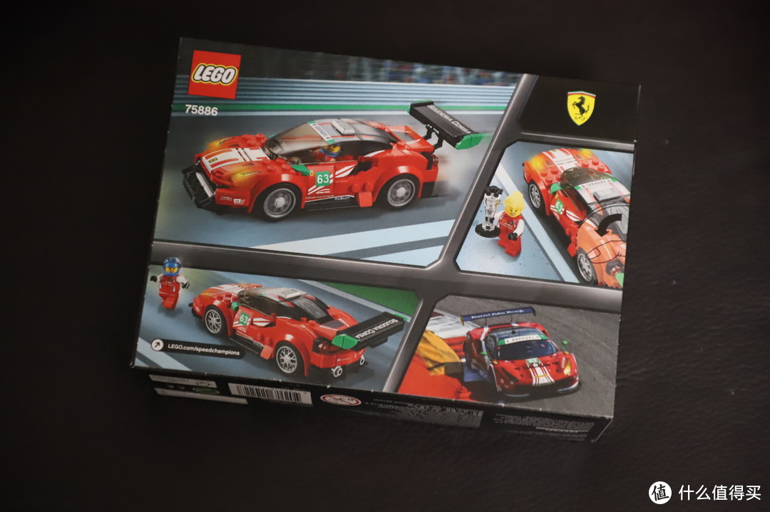 LEGO 法拉利 488 GT3 六颗粒冠军赛车也香