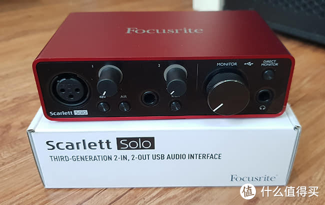 福克斯特Focusrite Scarlett solo 3代 超高性价比录音声卡试用