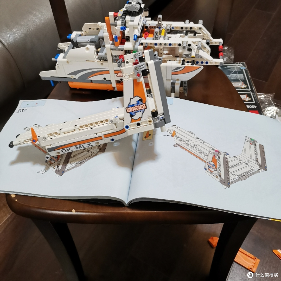 老杨的玩具仓库 篇十:乐高机械组 42052 双旋翼运输直升机