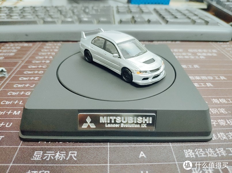 粗看 Y.E.S 1:64 三菱EVO9 车模 