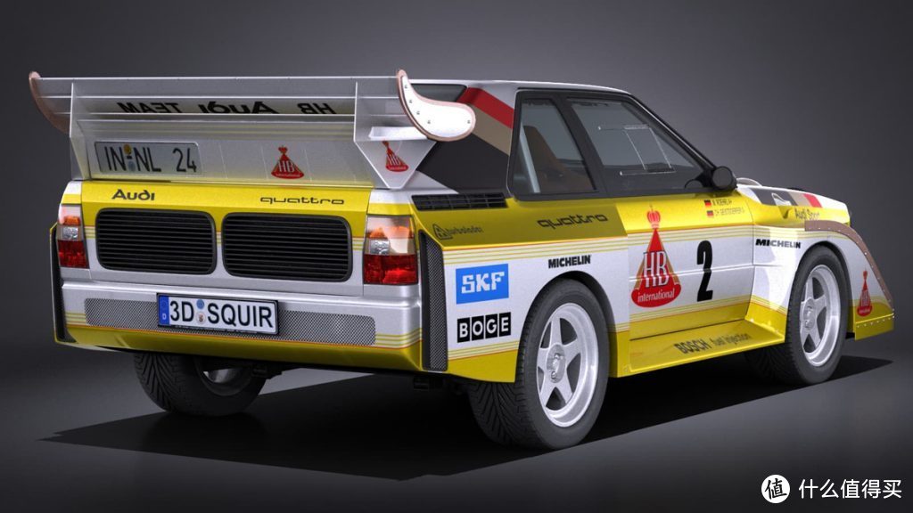 经典老牌肌肉车：乐高赛车系列76897 1985年版奥迪Sport Quattro S1