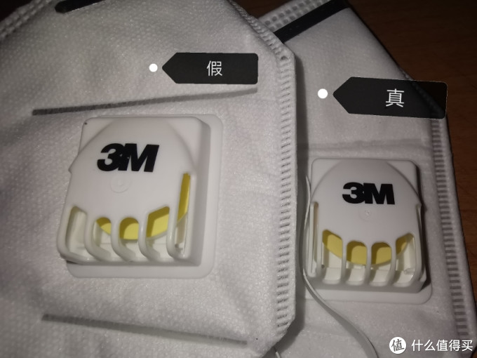 3 M口罩真假对比!