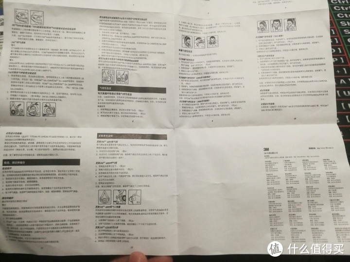 3M半面型呼吸防毒面具6200开箱