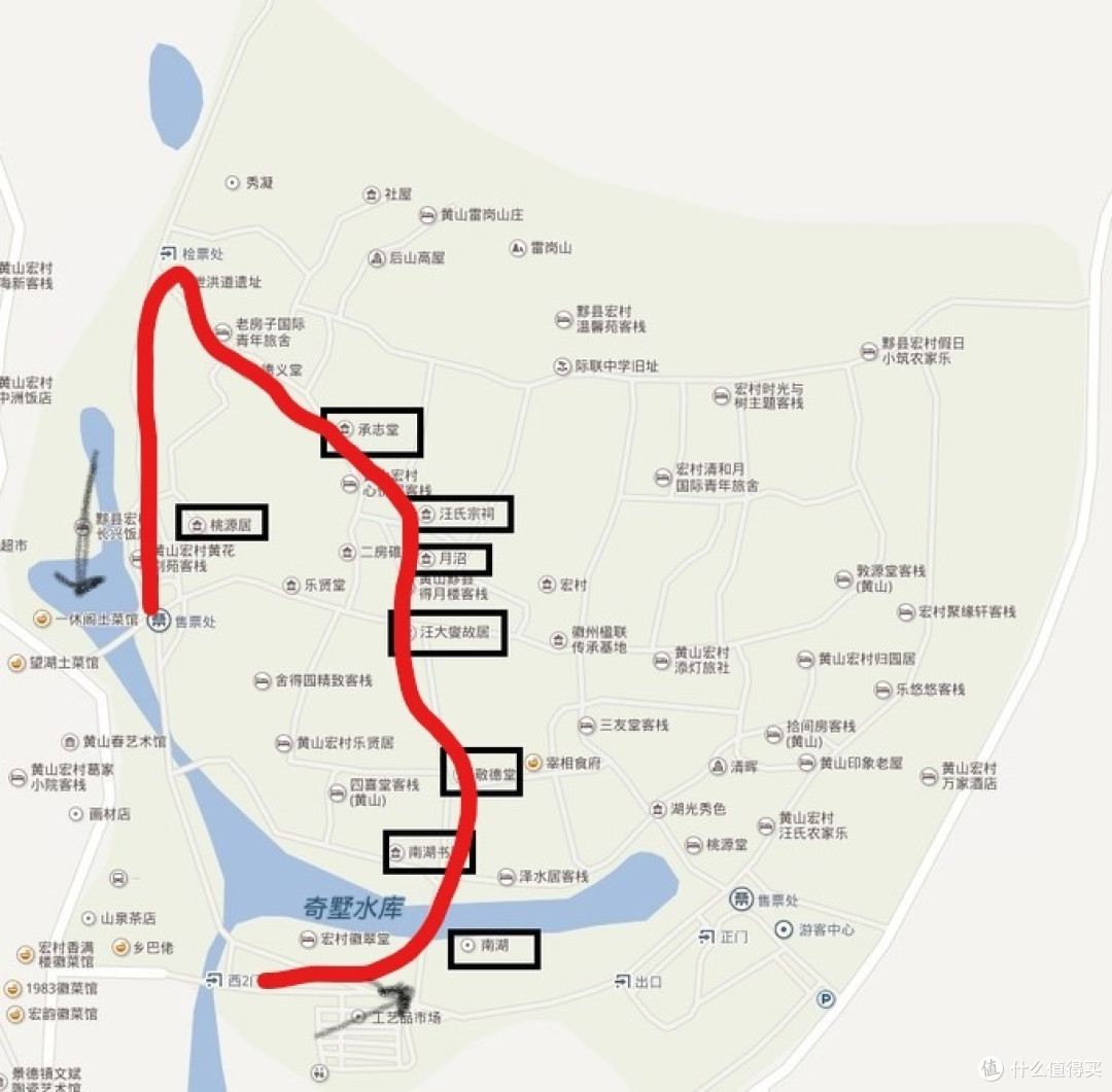 古代徽式建筑的代表 宏村 国内自由行 什么值得买