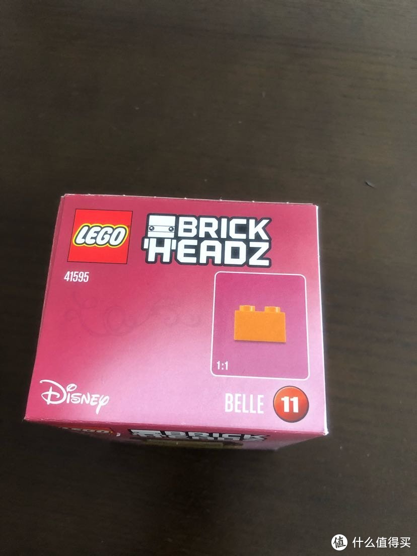 LEGO BRICKHEADZ乐高方头仔41595贝拉公主