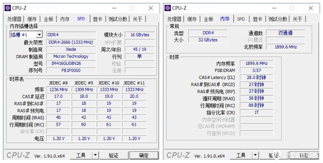 Zen2平台热门真香条科赋CJR、协德镁光颗粒、英睿达白马甲C9BJZ指评测及指南