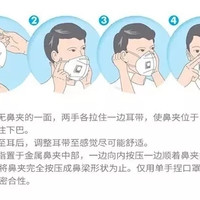 KN95口罩正确戴法怎么佩戴口罩(耳带式|头戴式)