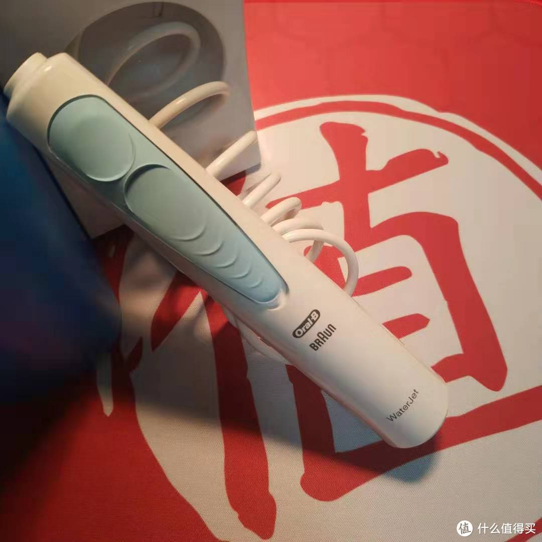 拖着拖着就有了问题——Oral-B  WaterJet MD16 冲牙器开箱报告