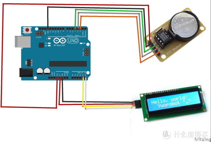 用Arduino和DS1302时钟模块做个简易电子钟