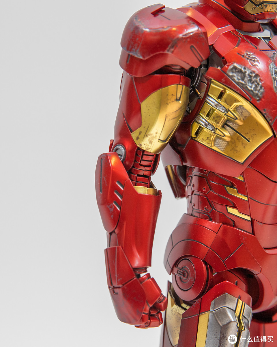 怀念华丽的首次集结——Hot Toys 钢铁侠 Mark 7 合金版 1/6可动人偶