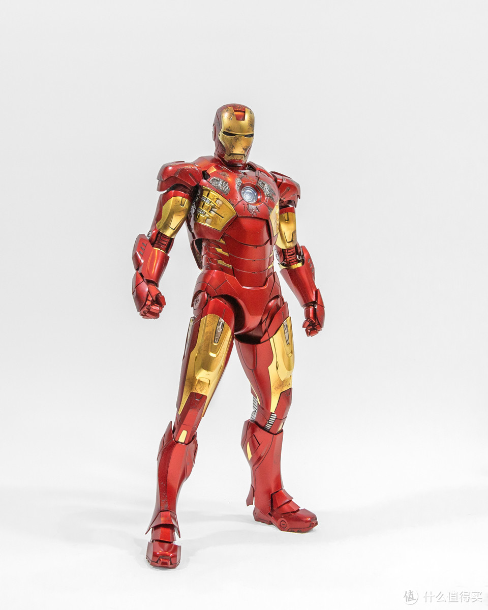 怀念华丽的首次集结——Hot Toys 钢铁侠 Mark 7 合金版 1/6可动人偶