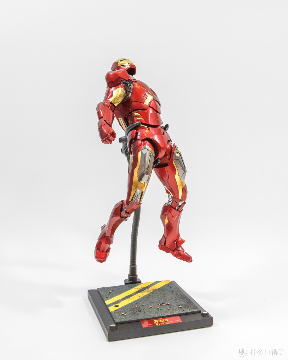 怀念华丽的首次集结——Hot Toys 钢铁侠 Mark 7 合金版 1/6可动人偶