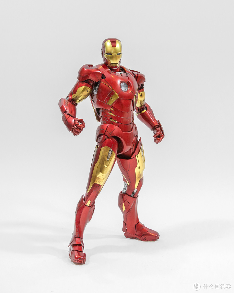 怀念华丽的首次集结——Hot Toys 钢铁侠 Mark 7 合金版 1/6可动人偶