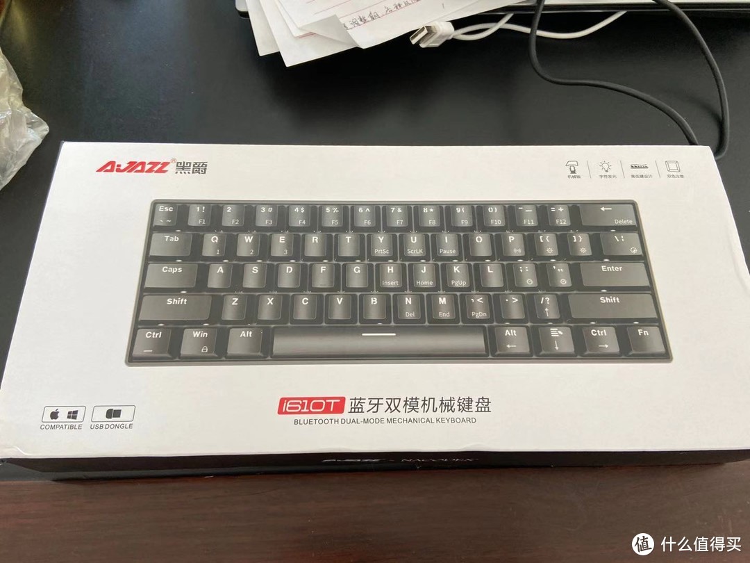 黑爵i610t 无线蓝牙机械键盘 使用心得